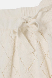 Knitted Shorts (Cream)