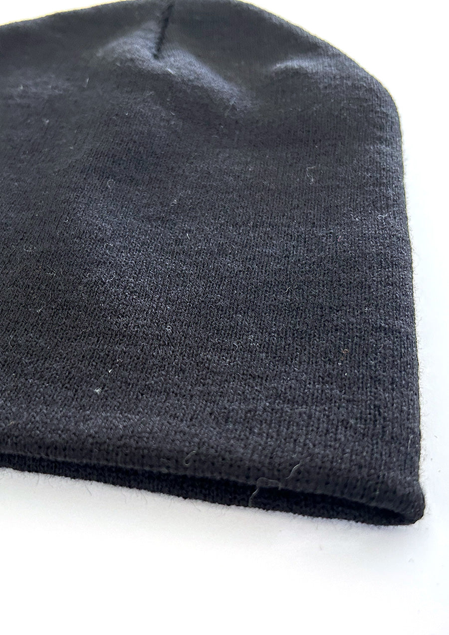 Knit Skull Cap (Black)