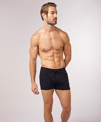 3.5" Retro Knit Gym Shorts (Navy)