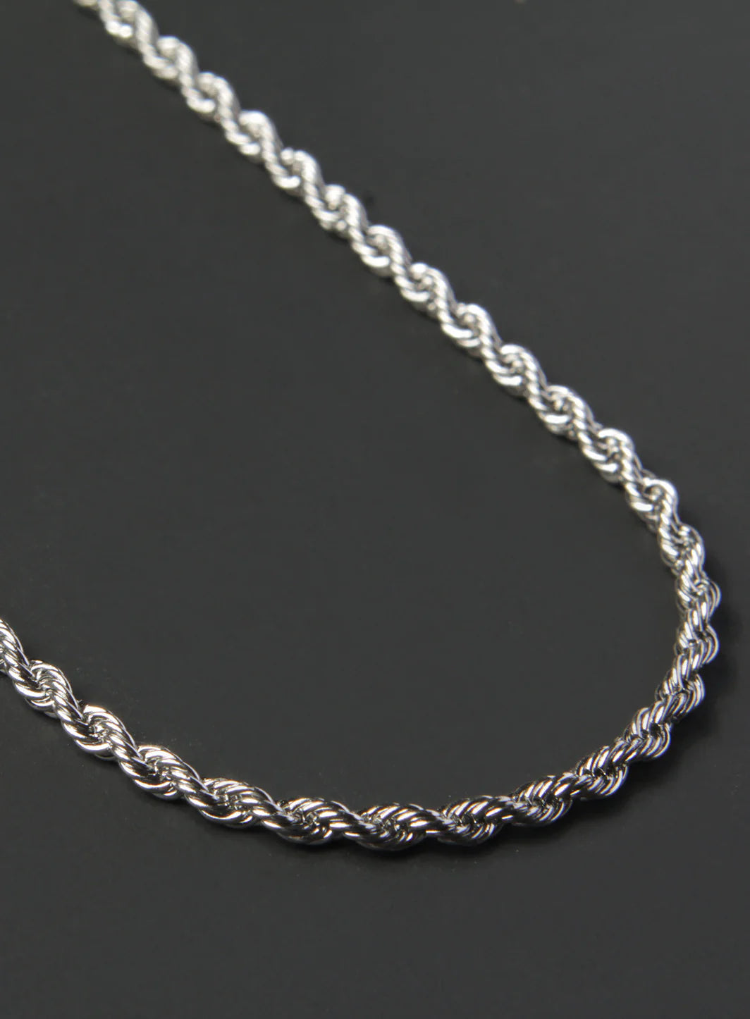 Stainless Steel Rope Chain Necklace