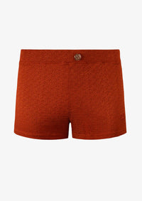 V60 Textured Swim Trunk (Signet Carmine)