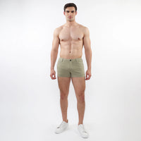 Stretch Knit Jean Short 3" Inseam (Willow)