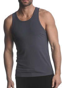 Rib Modal Tank (Steel Grey)