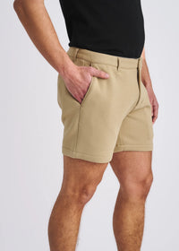 6" Stretch Chino Short (Khaki)