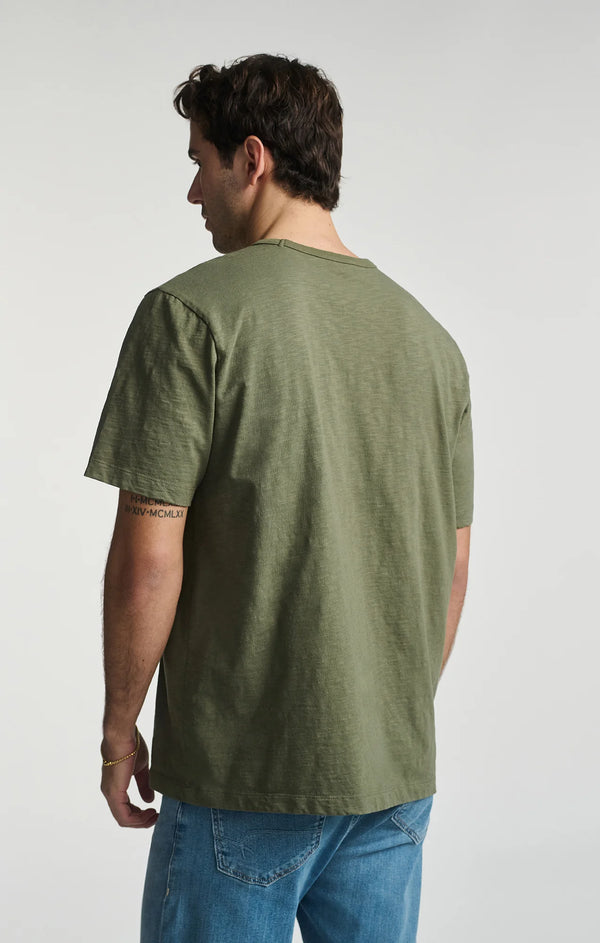 Slub Short Sleeve Tee (Dusty Olive)