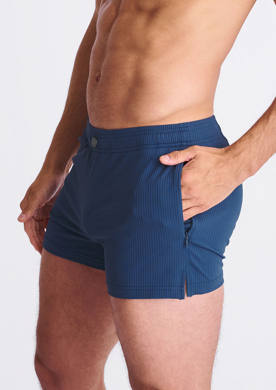 Seersucker Swim Shorts (Riviera)