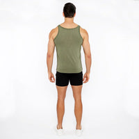 Textured Knit Tank (Celadon Veins)