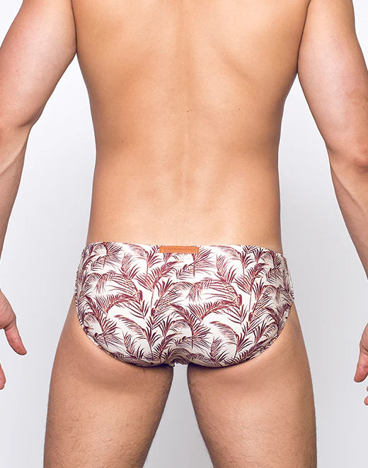 Pastel Hawaii Swim Brief (V10)