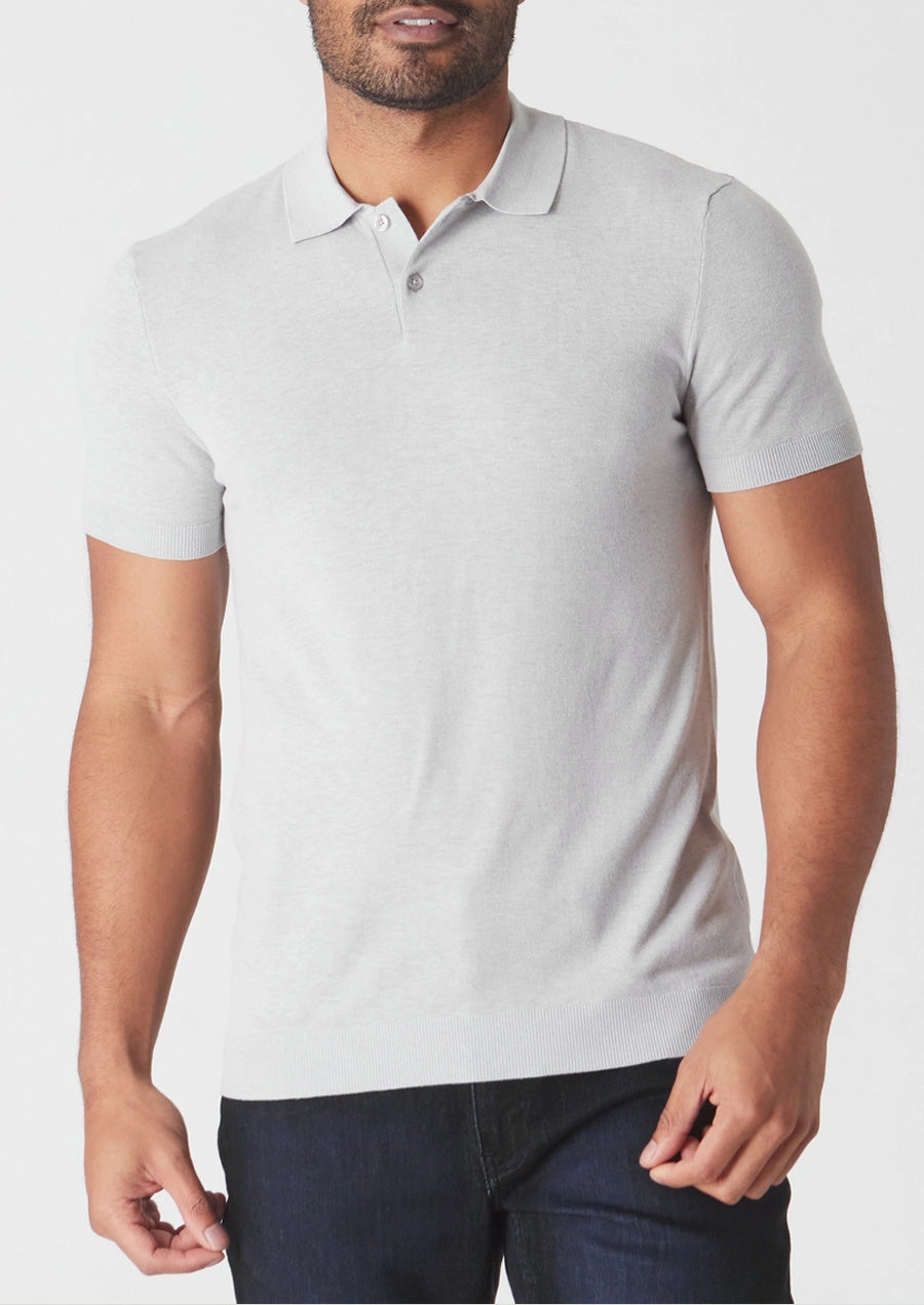 Sweater Polo (Heather Grey)