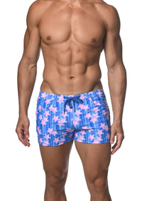 Coast Swim Shorts (Pink Stars)