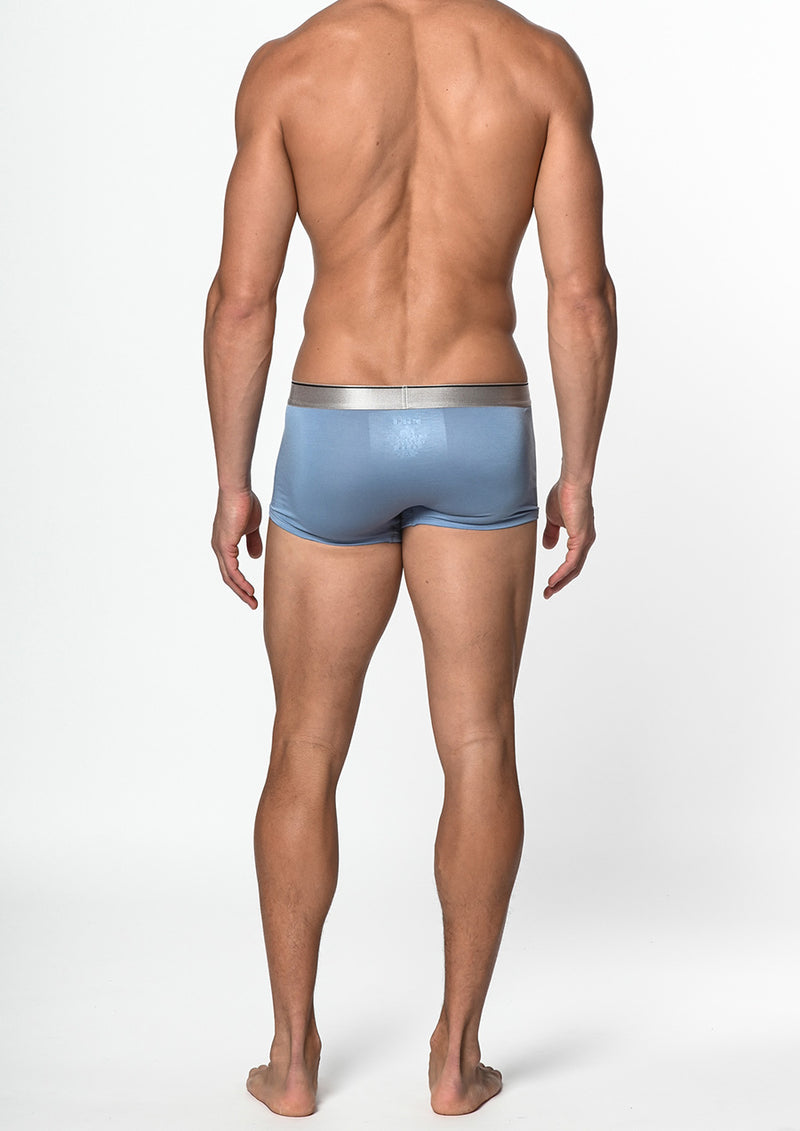 Stretch Bamboo Trunks (Dolphin Blue)