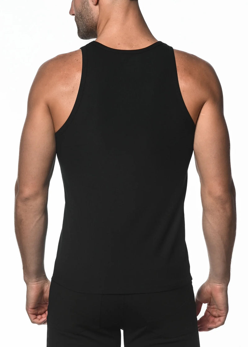 Rib Modal Tank (Black)