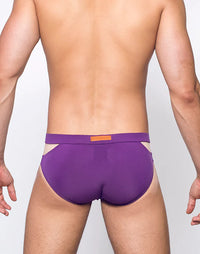 BLK Label No. 4 Swim Brief (Plum)