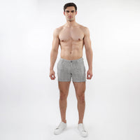 5" Textured Stretch Knit Short (Herringbone)