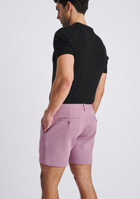 Textured Stretch Chino Short (Wisteria)