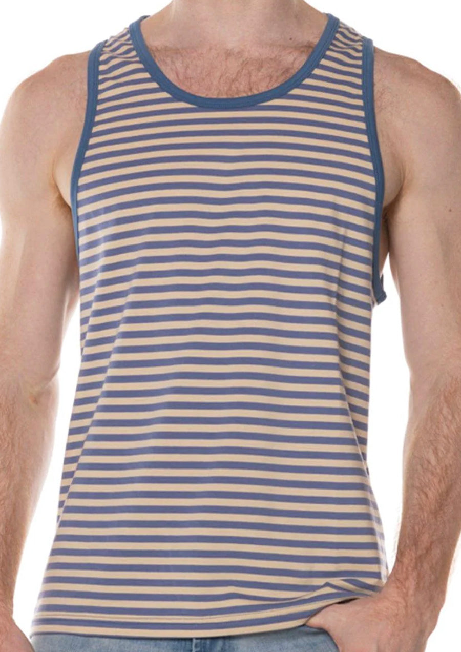 Nautilus Tank (Cream/Blue)