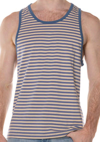 Nautilus Tank (Cream/Blue)