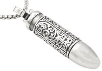 Bullet Pendant Necklace