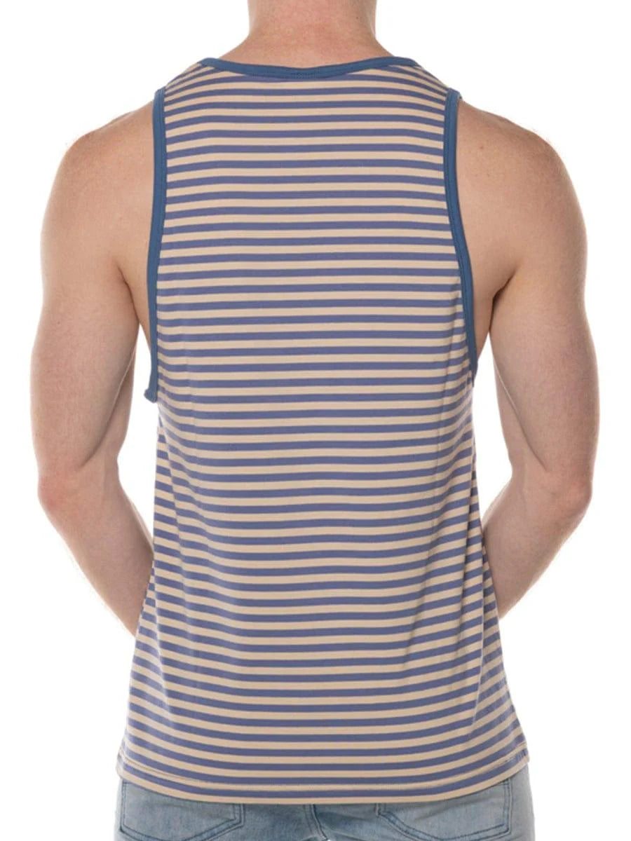 Nautilus Tank (Cream/Blue)