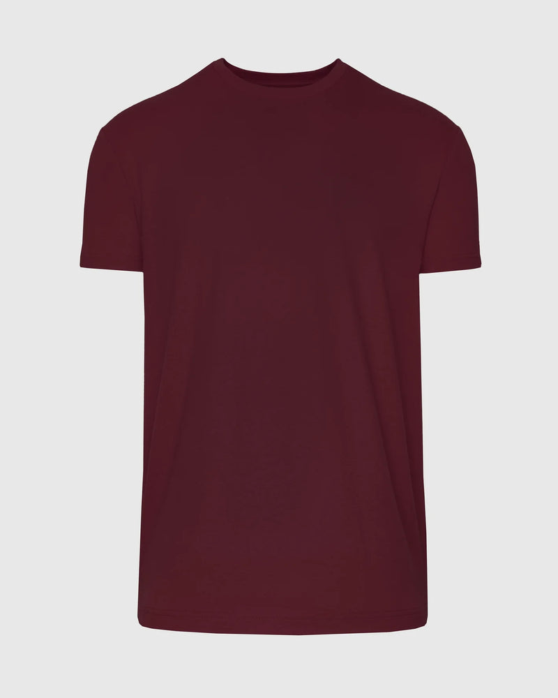 Short Sleeve Crew T-Shirt (Mahogany)