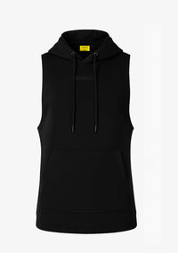 Sleeveless Hoodie (Black)