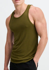 Stretch Rib Modal Tank (Jungle)