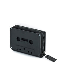 Black Cassette Tape Wallet