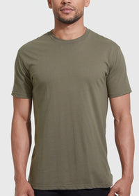 Short Sleeve Crew T-Shirt (Military Green)