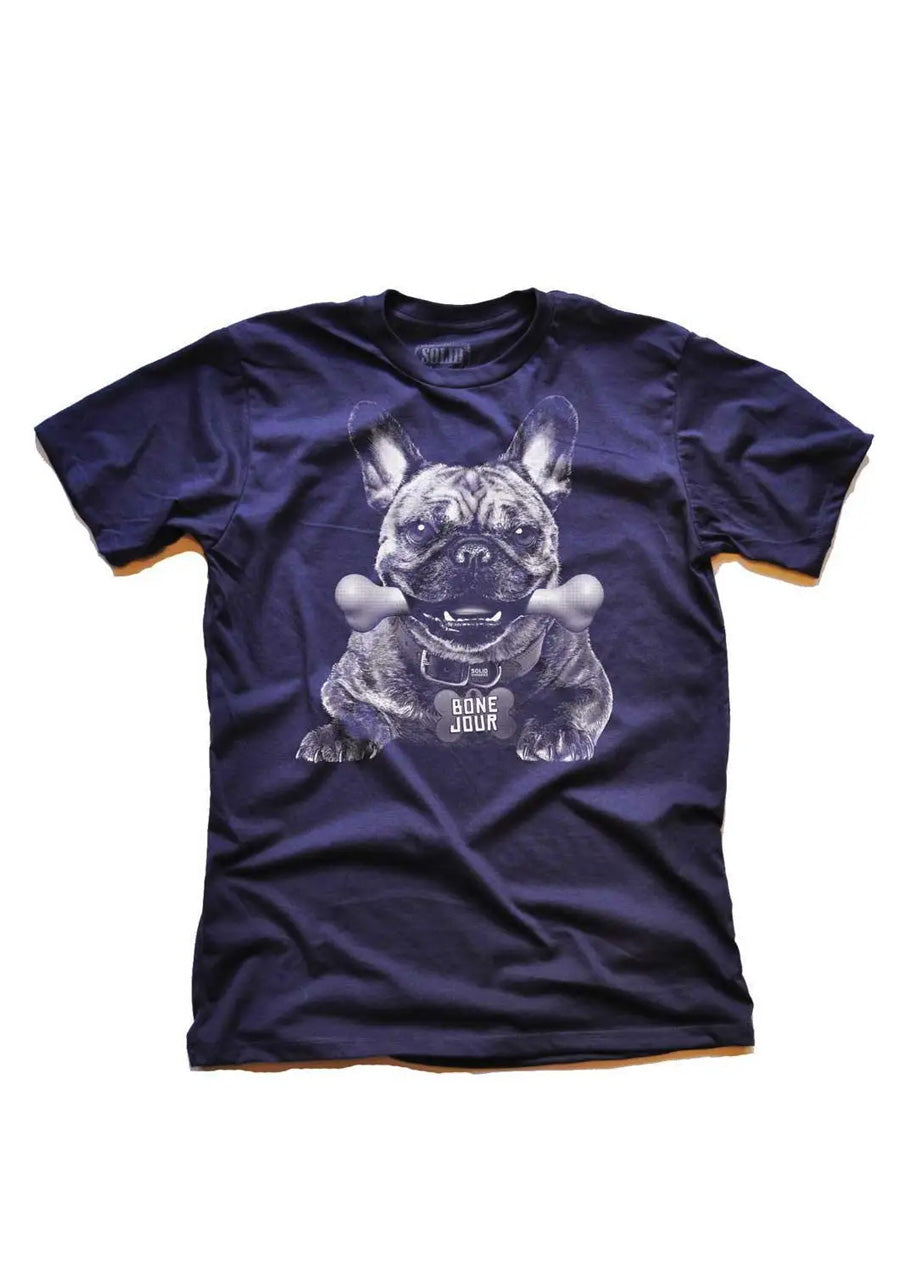 Bone Jour Tee (Navy)