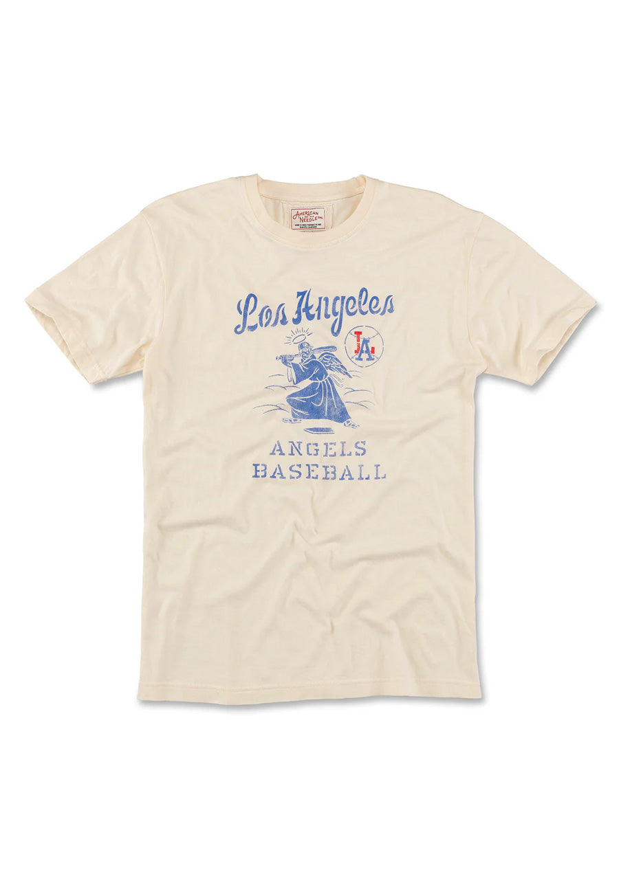 Los Angeles Angels Baseball Tee (Cream)