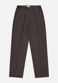 Pintuck Dress Pant (Dark Gray)