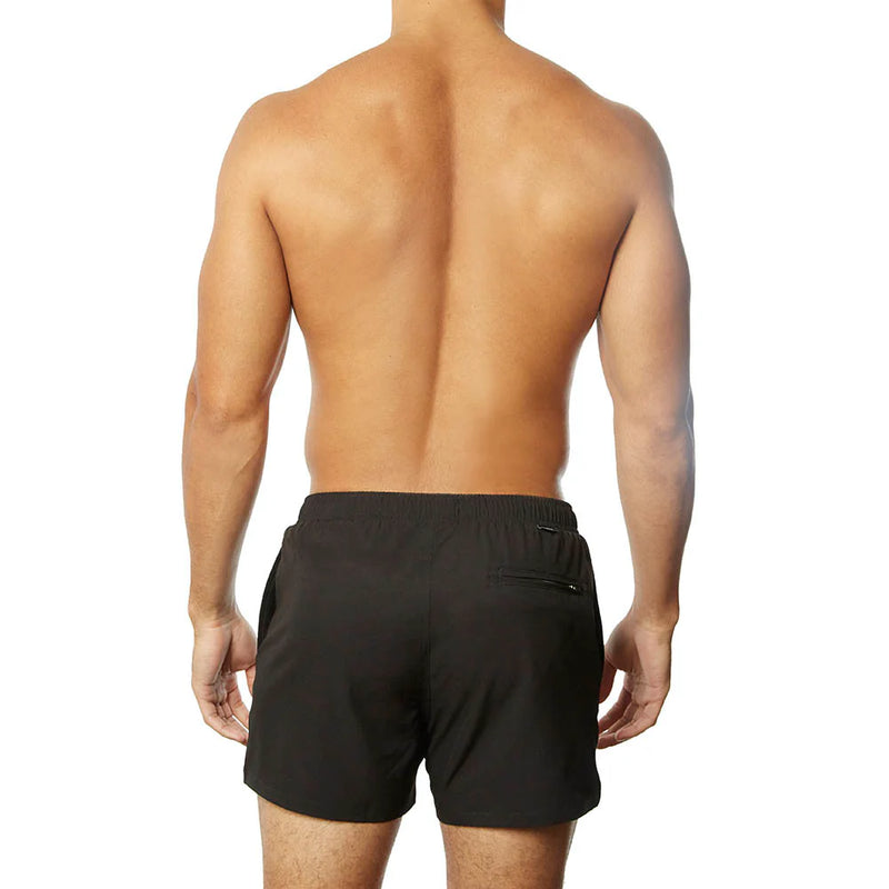 Solid Swim Short - 3.5" (Black)