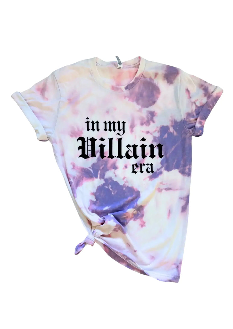 In My Villain Era Tee Tee (Purple Tie Dye)
