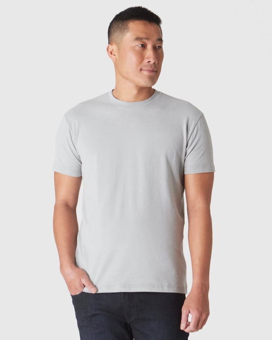 Short Sleeve Crew T-Shirt (Steel)