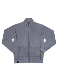 Full Zip Track Jacket (Grey)