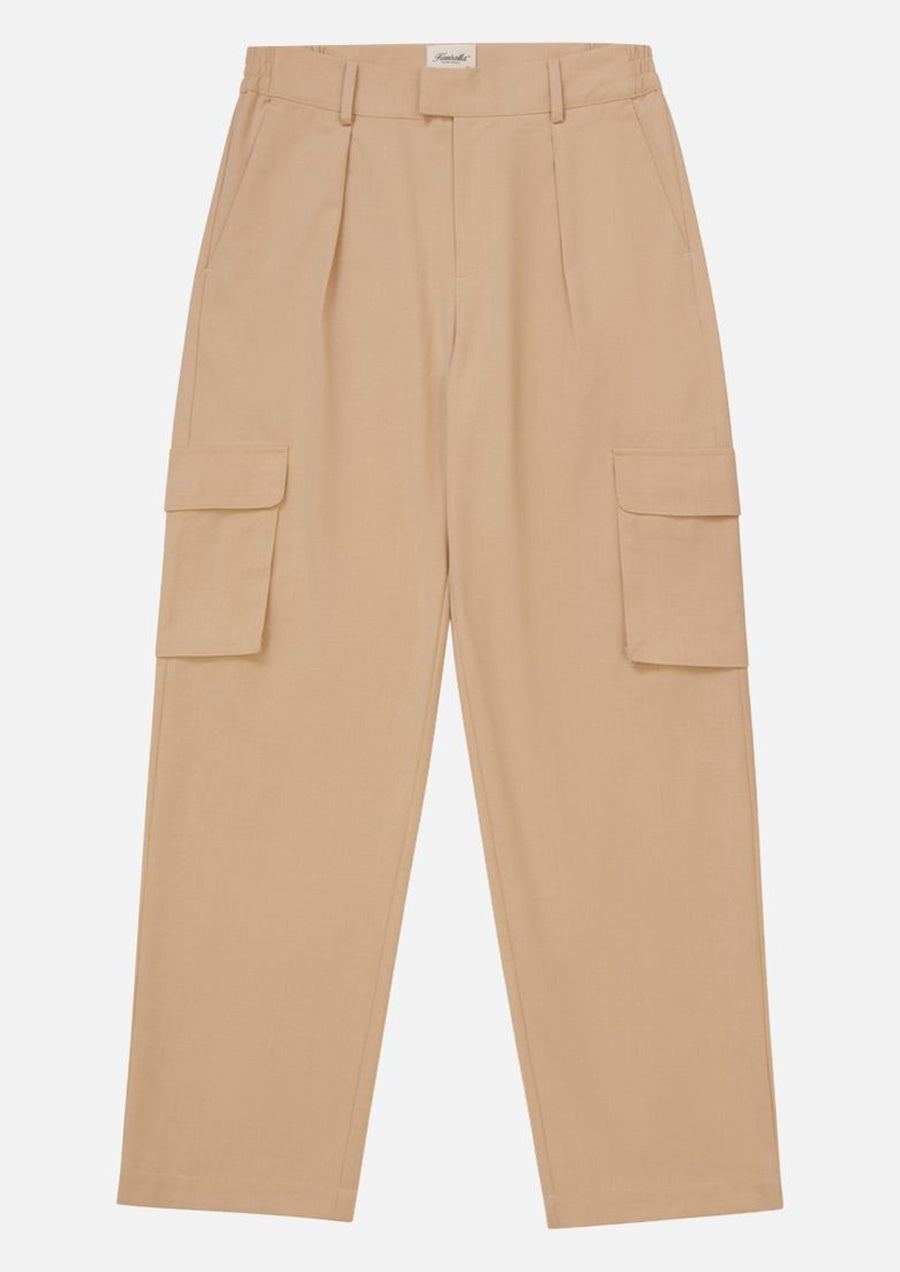 Smart Cargo Pants (Beige)