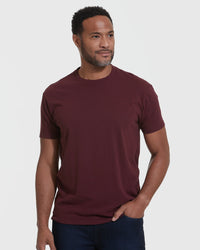 Short Sleeve Crew T-Shirt (Mahogany)