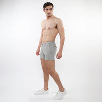 5" Textured Stretch Knit Short (Herringbone)
