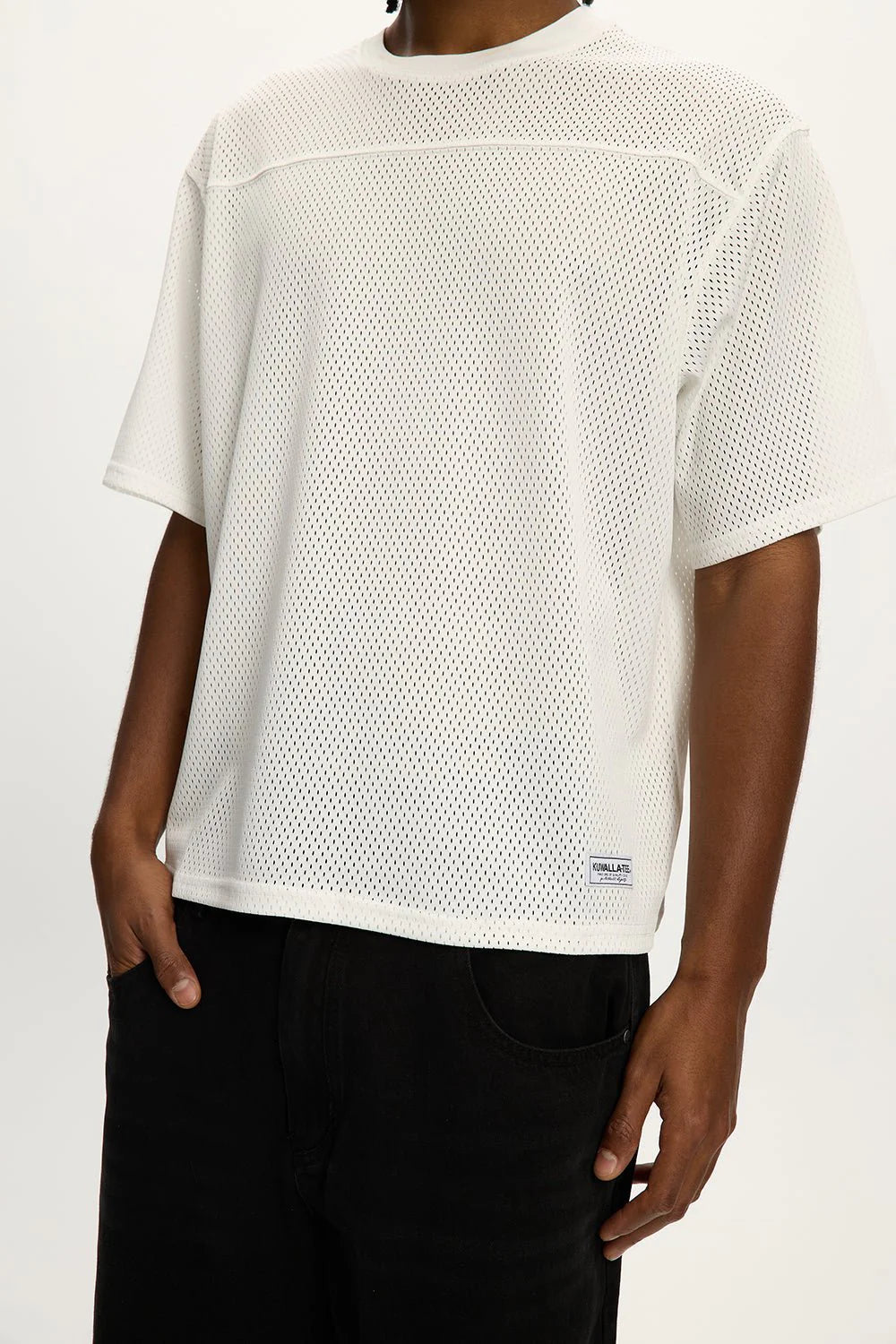 Mesh Tee (White)