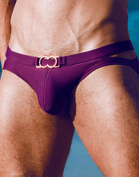 BLK Label No. 4 Swim Brief (Plum)