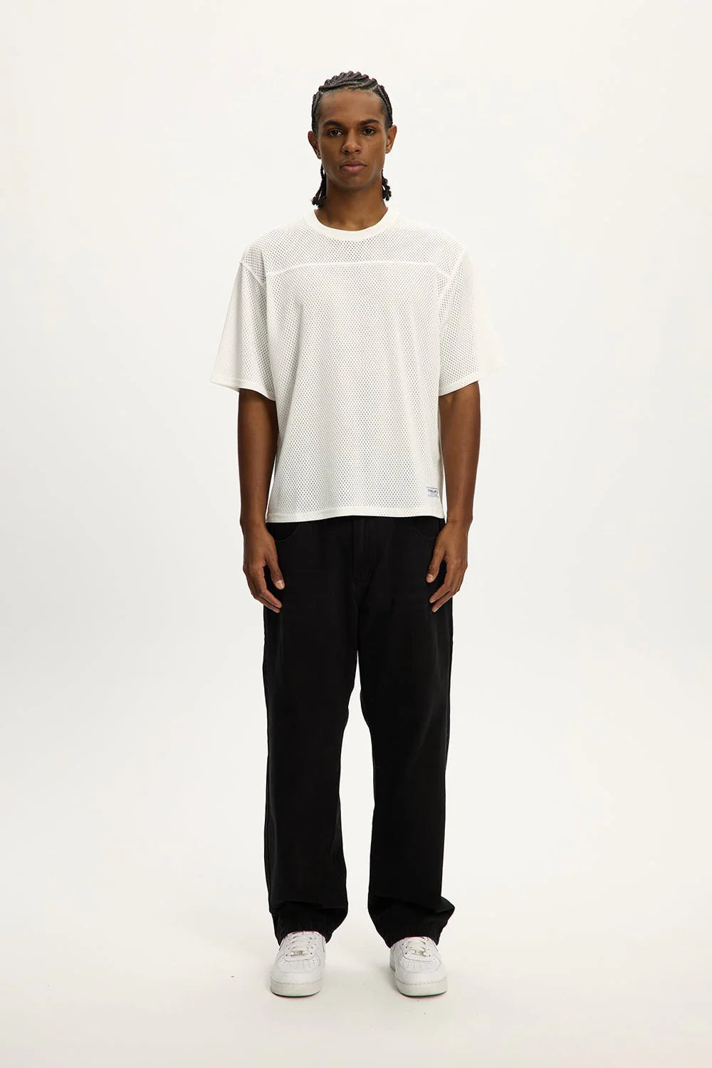 Mesh Tee (White)