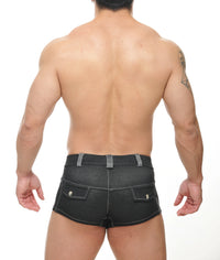 Connor Short (Black Denim)