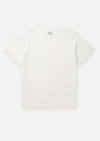 Linen Knit Tee (Flat White)