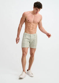 Limited Edition Tweed Jacquard Shorts (Clover)