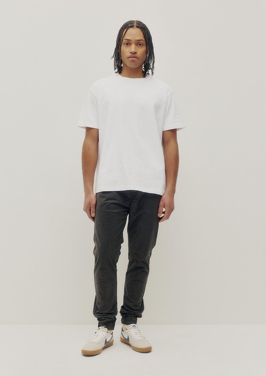 Linen Knit Tee (Flat White)