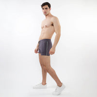 3.5" Retro Knit Gym Shorts (Charcoal)
