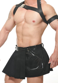 Spar Wrap Skirt (Black)