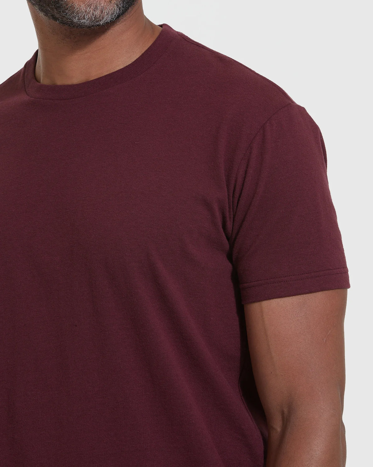 Short Sleeve Crew T-Shirt (Mahogany)