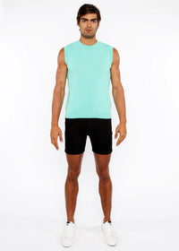 Textured Knit Sleeveless Vest (Bud)