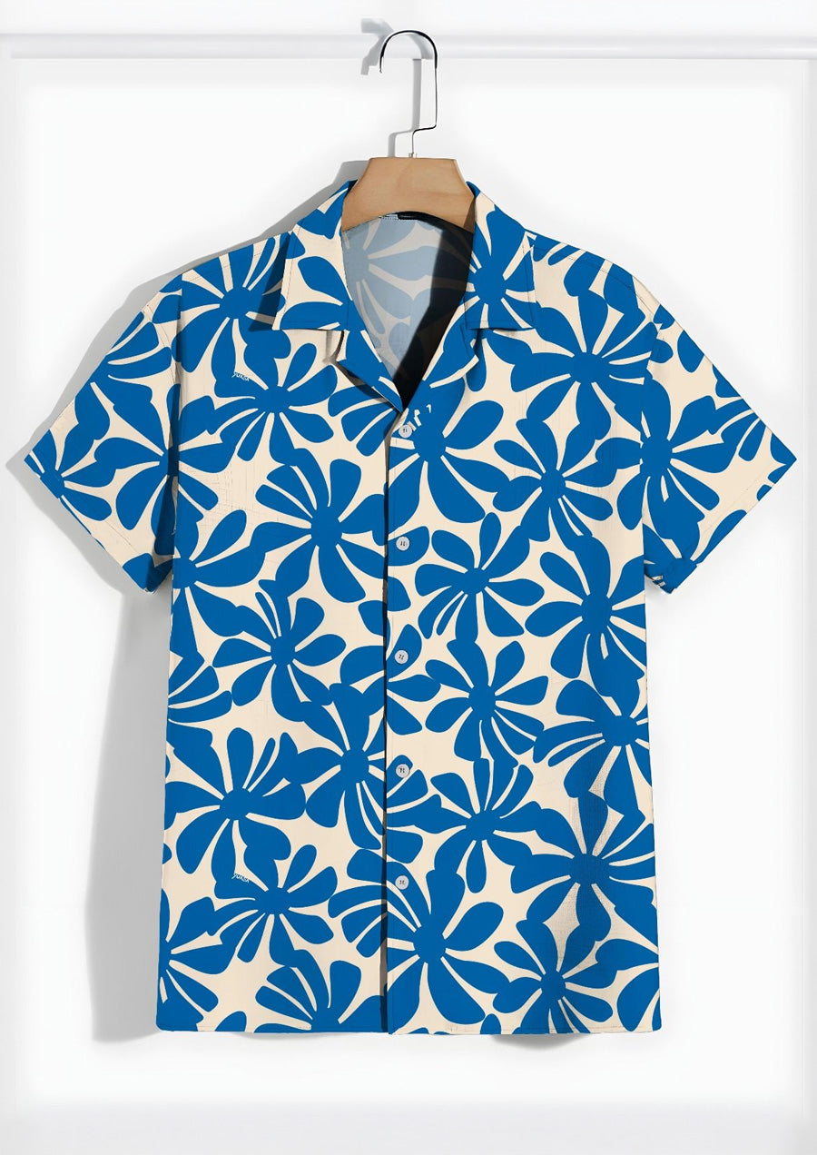 Resort Shirt (Blossom Blue)